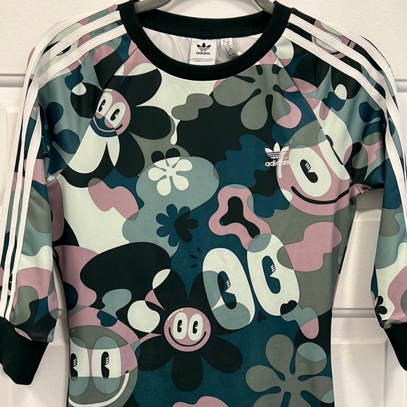 ADIDAS Hattie Stewart 3-Stripes Dress - Picture 4 of 10